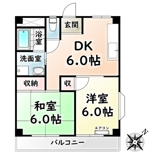 【間取り】 | アビタシオン新瑞【名古屋市賃貸・駐車場無料】