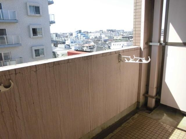 パシフィックソフィート西川口のバルコニー