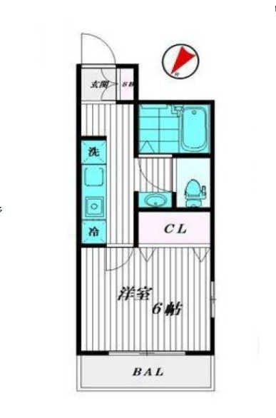 Radia南流山の間取り