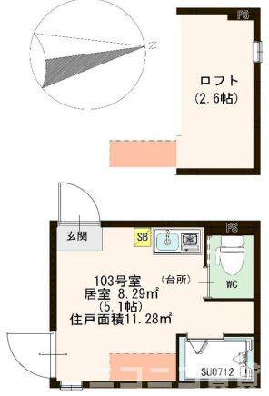 【間取り】 | ハーモニーテラス浮間Ⅱ