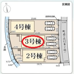 【区画図】 | リーブルガーデン河南町東山 | 区画図
