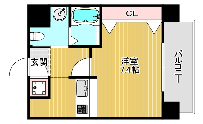 【間取り】 | ヴァンクール城東