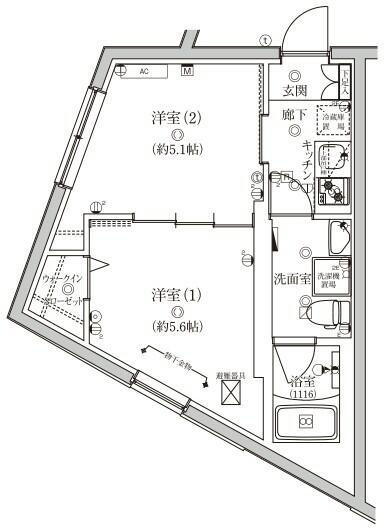 ★仲介手数料無料★ＶＥＲＸＥＥＤ　ＳＴＡＩＲ　Ｍｕｓａｓｈｉ－ｋｏｙａｍａの間取り