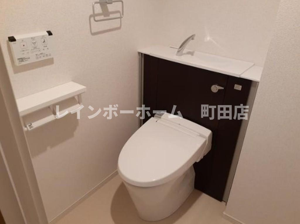 ルミソラーレ※初期費用分割あと払いサービス利用可能物件のトイレ