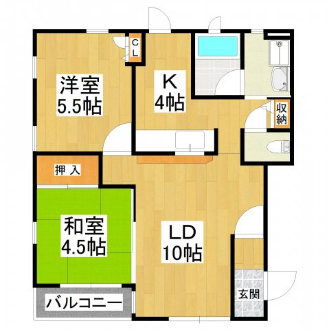 【間取り】 | エンフィールド大饗