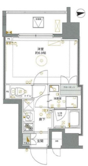 【間取り】 | セジョリ早稲田Ⅱ