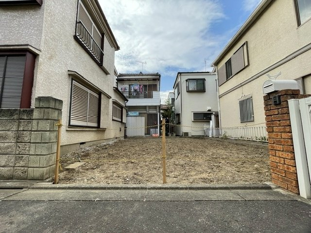葛飾区奥戸４丁目　建築条件なし売地の外観