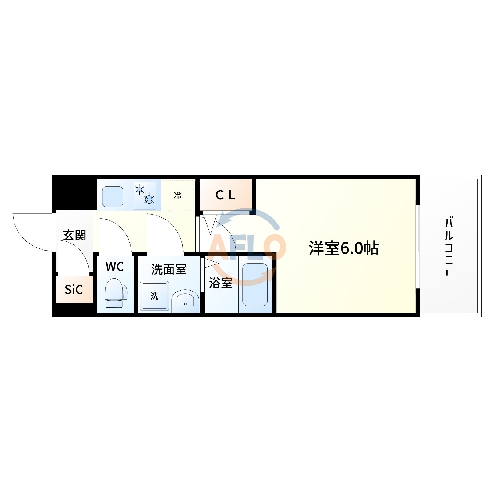 エスリード新大阪グランゲートサウスの間取り|間取り