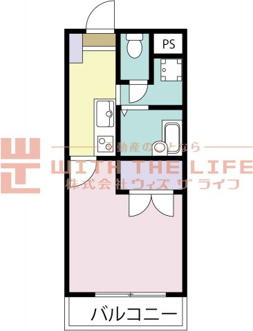 パールマンション上津【キャッシュバック対象物件】の間取り