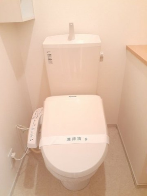 【トイレ】 | オアシス　Ｂ | トイレもきれいです