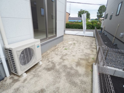 【庭】 | Livele Garden.S　南沢又北川原第2　2号棟 | ★内覧予約でブランド米2kg★
