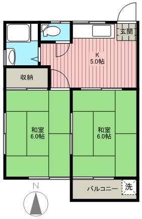 【間取り】 | メゾンアルプス