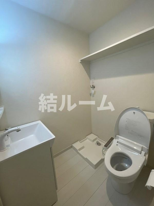 板橋区大谷口１丁目のアパートのトイレ