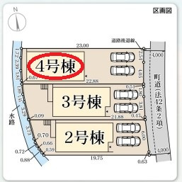 【区画図】 | リーブルガーデン河南町東山 | 区画図