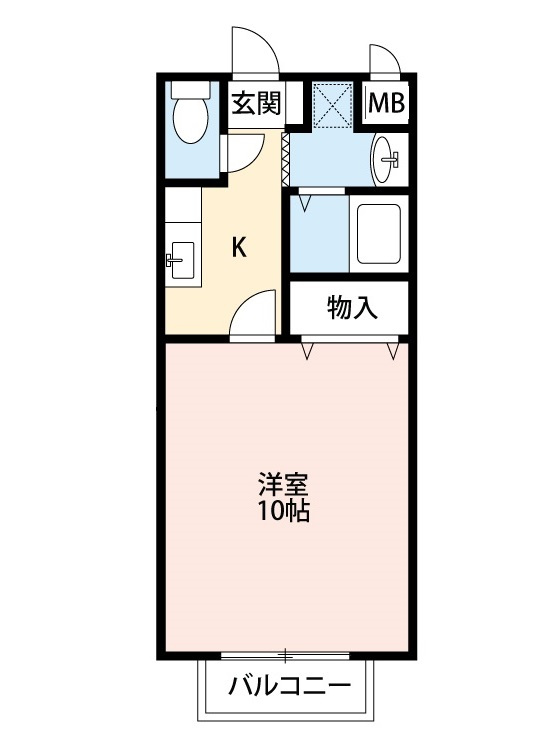 プランドール　　　刈谷市の賃貸ならクラスホーム刈谷店の間取り