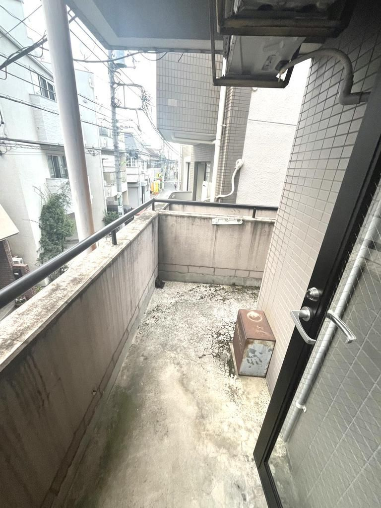 豪徳寺ヒルズのバルコニー