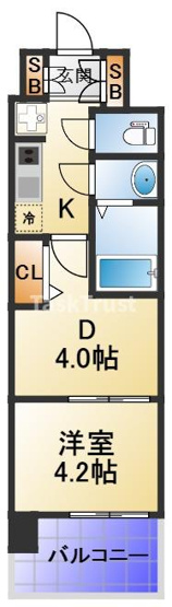 【間取り】 | ビガーポリス346京橋Ⅱ