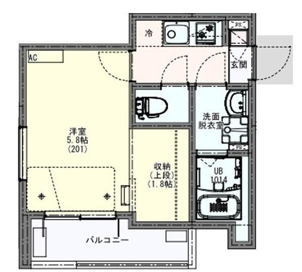 ＫＬＥＩＳ北越谷の間取り