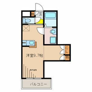 Ｌａ　Ｌｕｃｅの間取り|間取りです。