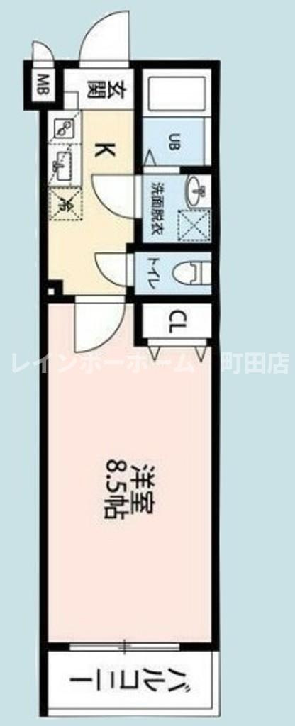 SkyNagatsuta※初期費用分割後払いサービス利用可能物件の間取り