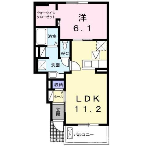 【間取り】 | エム・シャルム善通寺Ⅲ