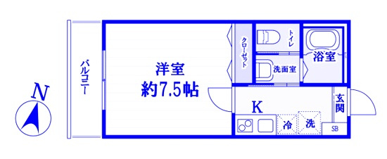 (仮称)キャメル宮原16の間取り