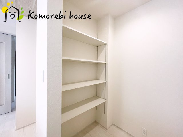 さいたま市見沼区大谷　新築一戸建て　ブルーミングガーデン　01の収納|小物を収納するのに便利です