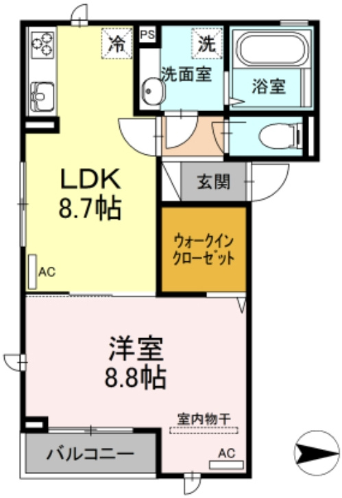 モリエール4の間取り