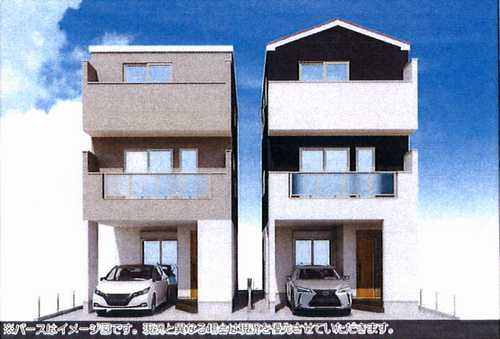 相模原市中央区小町通1期　新築戸建全2棟　1号棟