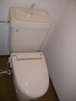 落ち着いたトイレです