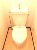 落ち着いたトイレです