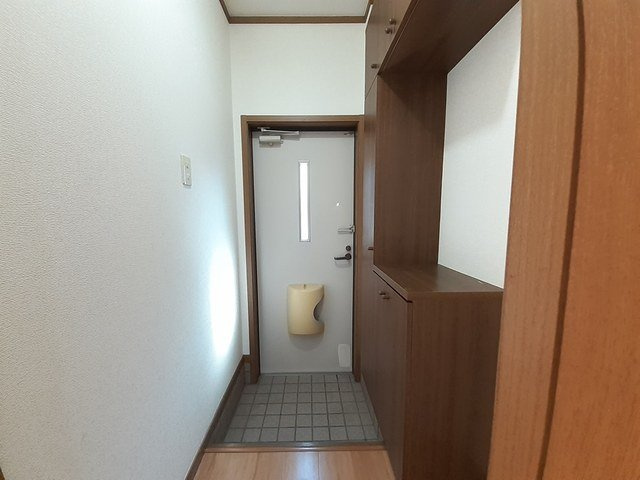 ゆったりとした玄関です