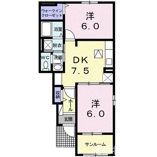 【間取り】 | メゾンイケダＡ