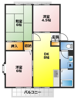【間取り】 | アシッドハウスA棟