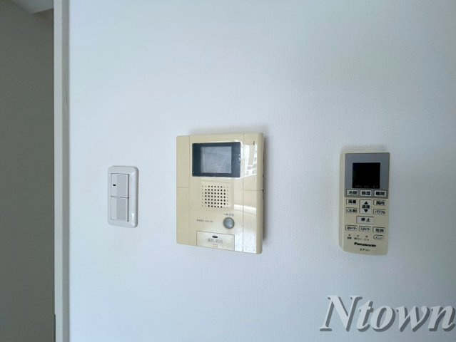 【セキュリティ】 | パティオエスペランサ | モニター付きインターフォンです