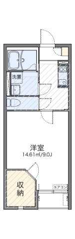 代表的な間取のため実際の間取とは異なる場合があります