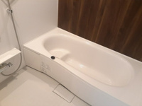 日々の疲れを癒すお風呂付です