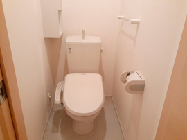 落ち着いたトイレです