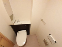 トイレもきれいです