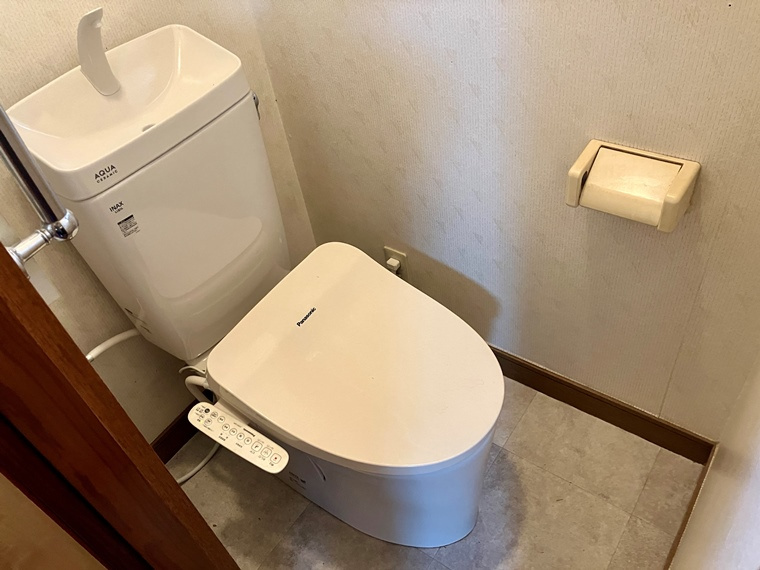 トイレもきれいです