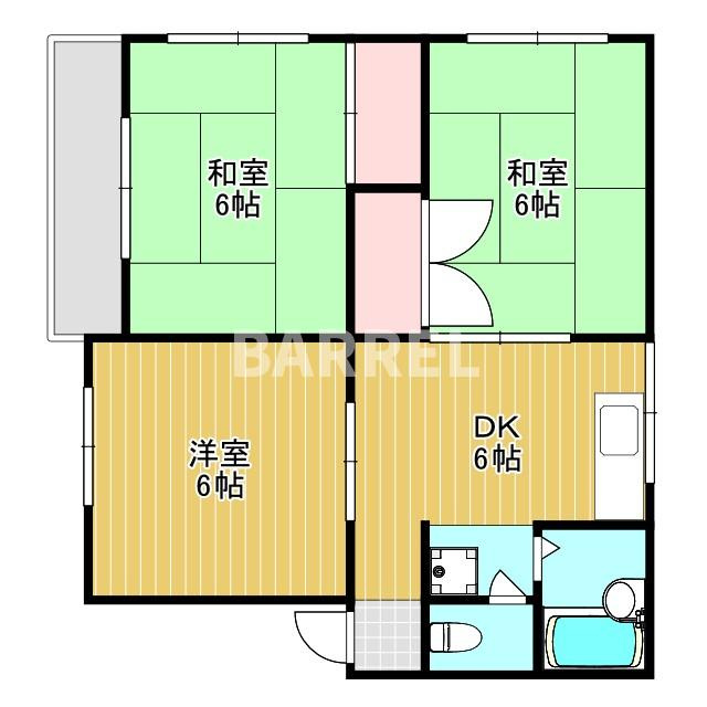 ハイデンス本町の間取り
