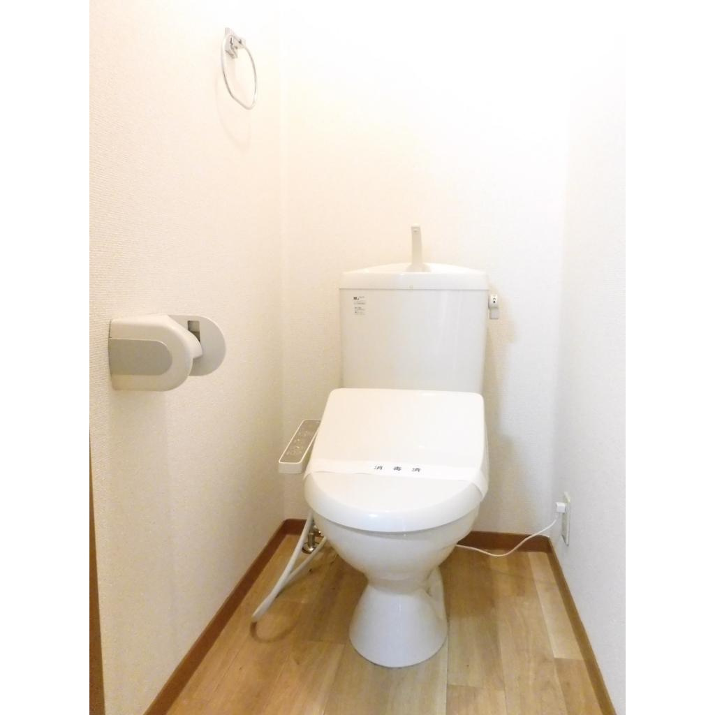 トイレもきれいです