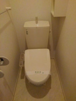 シンプルで使いやすいトイレです