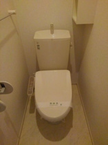 シンプルで使いやすいトイレです
