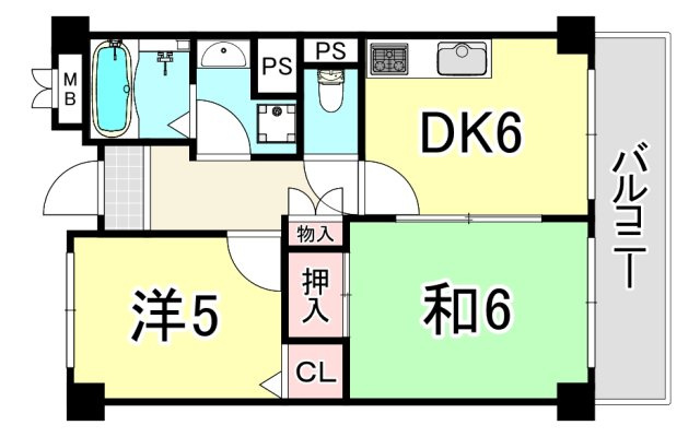 ピアントレの間取り