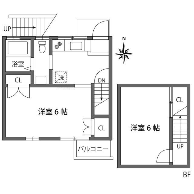 ファースト&ピースの間取り|間取り図