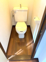 ゆったりとした空間のトイレです