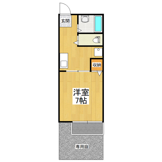 【間取り】 | シティハイムヒロ