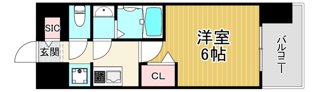 【間取り】 | プレサンス深江橋ラヴィゲート