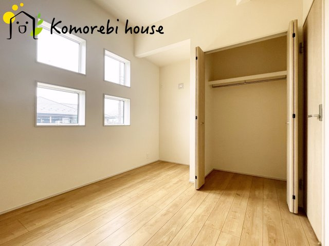 さいたま市見沼区大谷　新築一戸建て　ブルーミングガーデン　02の収納|専用の収納スペースです